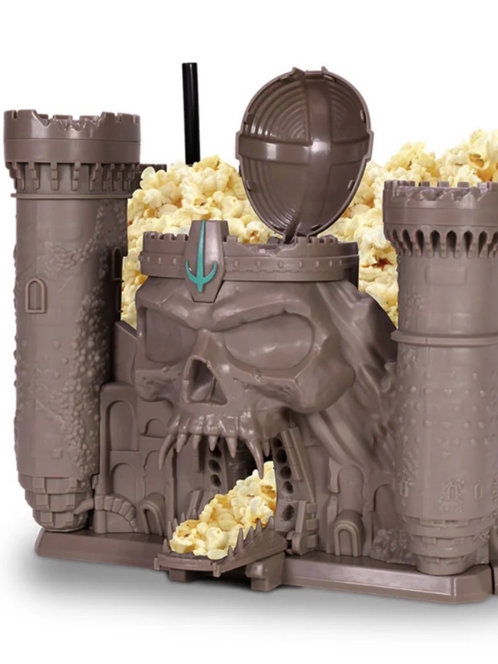 Castle GraySkull Masters of the Universe Popcorn Bowl and Tumbler BRAND NEW